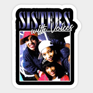 With Voices Sticker